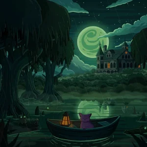 Cypress Manor cover art by Purrple Cat